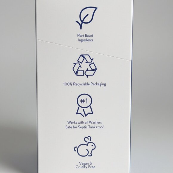 Brand New, Sealed Box of Clean People Laundry Detergent Sheets - Fragrance Free! - Picture 4 of 4